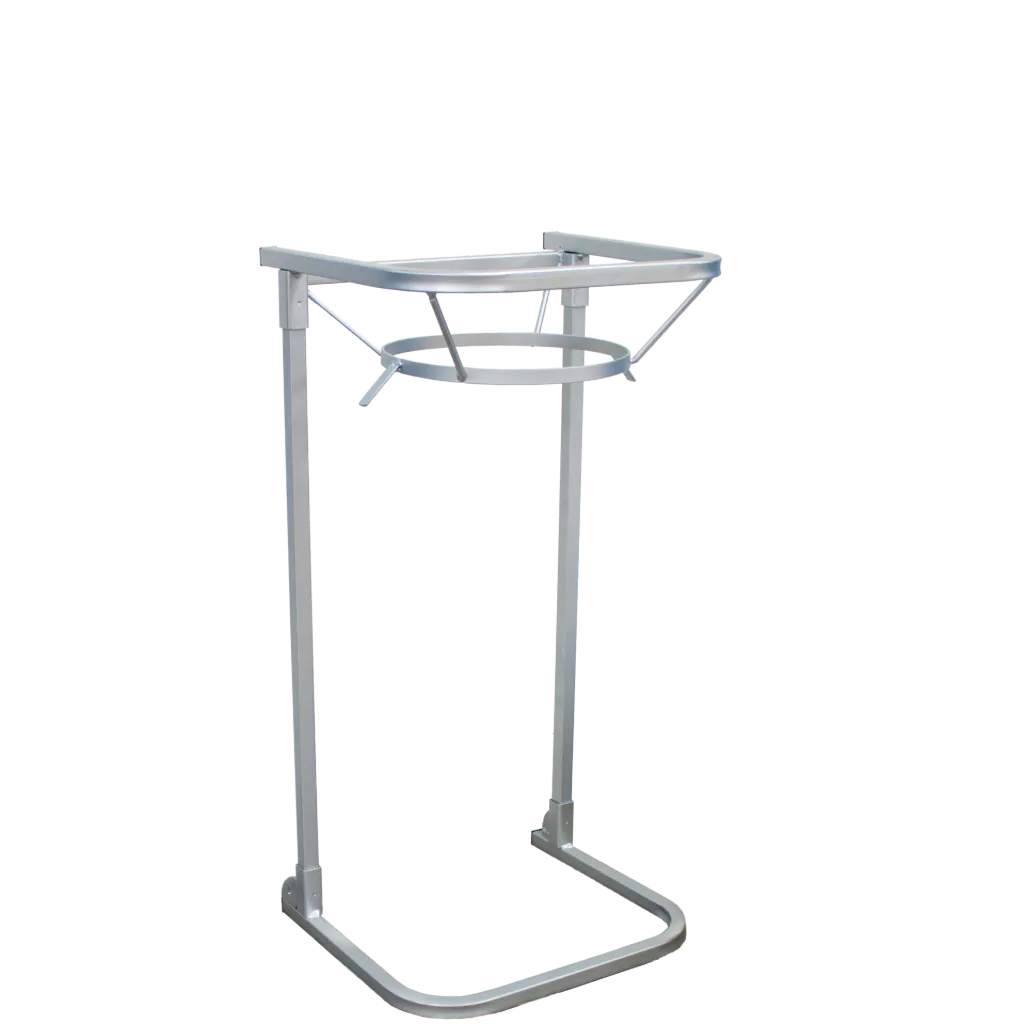 125 L Plastic Bag Stand | Galvanized
