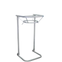 125 L Plastic Bag Stand | Galvanized